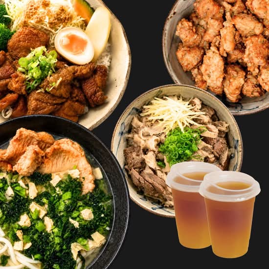 Braised Pork Rice Bowl  Feast for Two 紅燒肉飯雙人分享餐